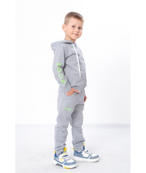 Suit for a boy Wear Your Own 128 Gray (6018-057-33-4-v8)