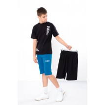 Set of breeches for a boy (adolescent (2 pcs.)) Wear Your Own 152 Green (6208-3-v3)