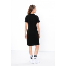 Сукня-поло для дівчинки Носи Своє 146 Чорний (6211-091-v14)