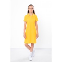 Сукня-поло для дівчинки Носи Своє 140 Жовтий (6211-091-v5)