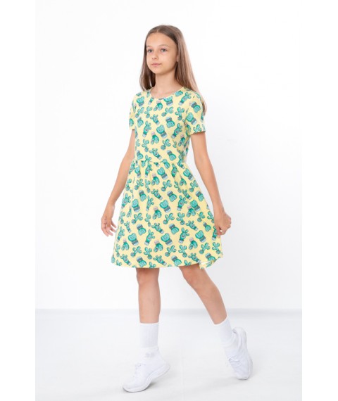 Сукня для дівчинки (підліткова) Носи Своє 146 Світло-жовтий (6258-043-v5)