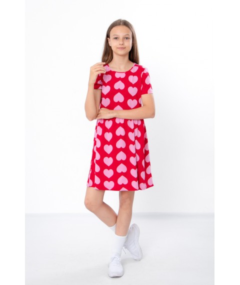 Сукня для дівчинки (підліткова) Носи Своє 164 Червоний (6258-043-v12)