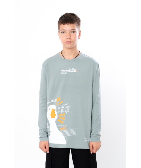 Jumper for a boy (adolescent) Wear Your Own 140 Yellow (6363-036-33-v4)