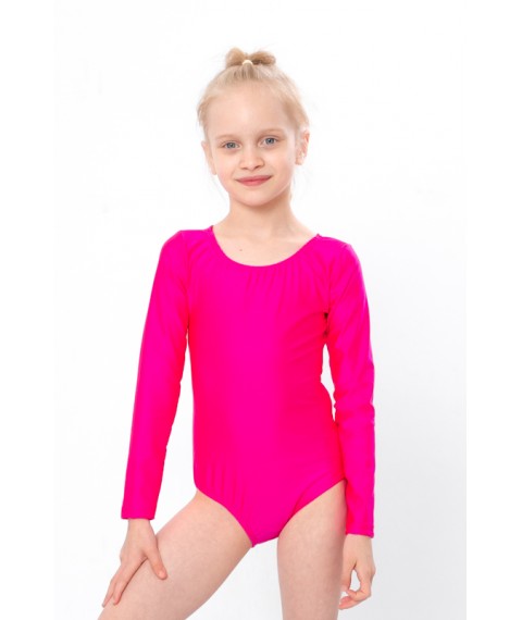 Спортивний купальник для дівчинки Носи Своє 110 Рожевий (6426-115-v22)