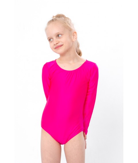 Спортивний купальник для дівчинки Носи Своє 146 Рожевий (6426-115-v19)
