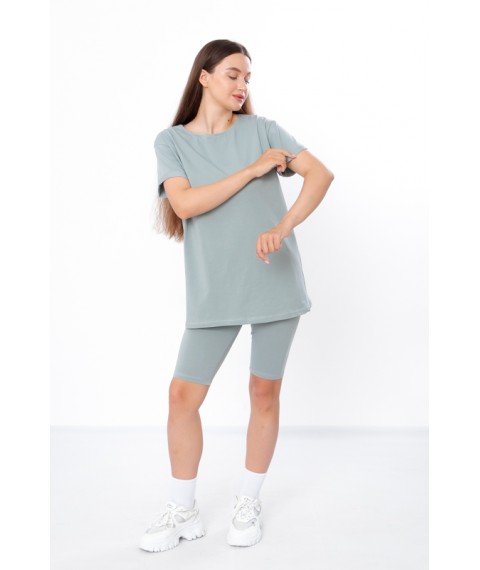 Комплект жіночий (футболка+велосипедки) Носи Своє 44 Сірий (8138-036-v14)