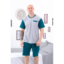 Піжама чоловіча (футболка+шорти) Носи Своє 60 Сірий (8196-001-v6)