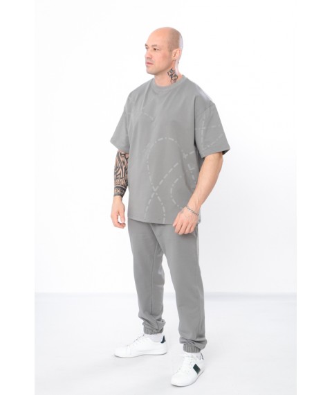 Комплект чоловічий (футболка+штани) Носи Своє 56 Сірий (8407-057-33-v2)