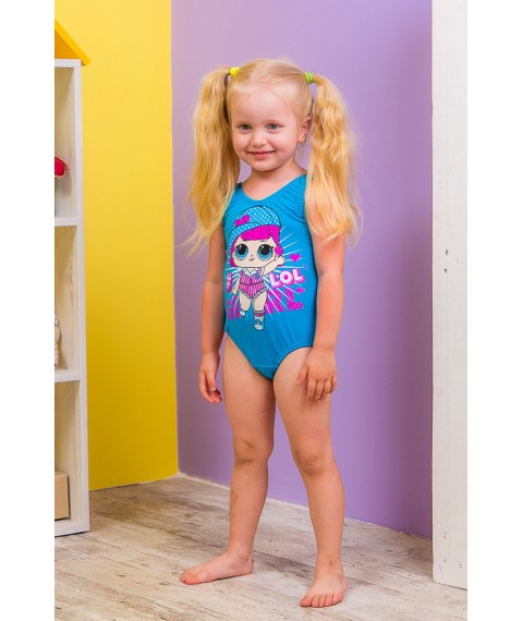 Swimwear for girls Wear Your Own 98 Blue (4004-036-33-v12)