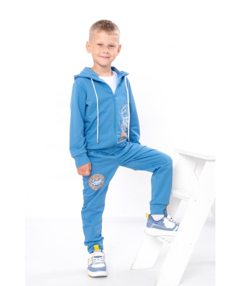 Suit for a boy Wear Your Own 134 Blue (6018-057-33-6-v13)