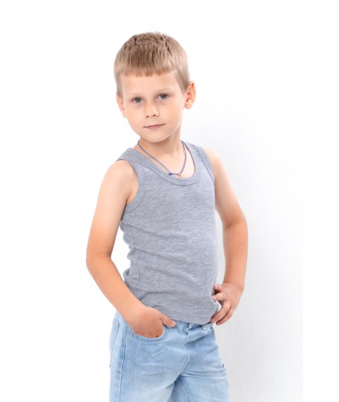 T-shirt for a boy Wear Your Own 128 Turquoise (6072-008-v64)