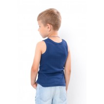 T-shirt for a boy Wear Your Own 128 Blue (6072-008-v63)