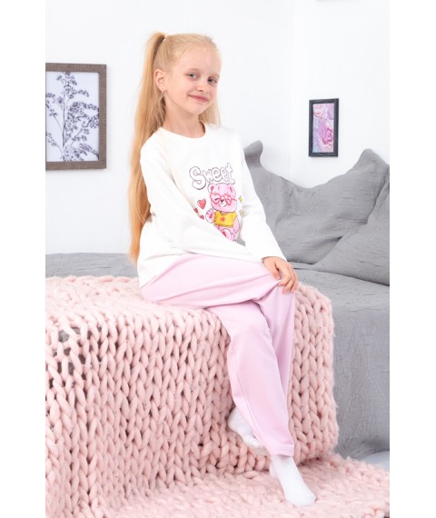 Піжама для дівчинки Носи Своє 116 Світло-рожевий (6076-023-33-5-v25)