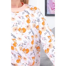 Піжама для дівчинки (тепла) Носи Своє 104 Світло-персиковий (6076-024-5-1-v15)
