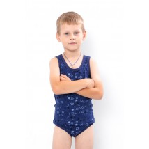 Комплект для хлопчика (майка+труси) Носи Своє 134 Синій (6088-002-v11)