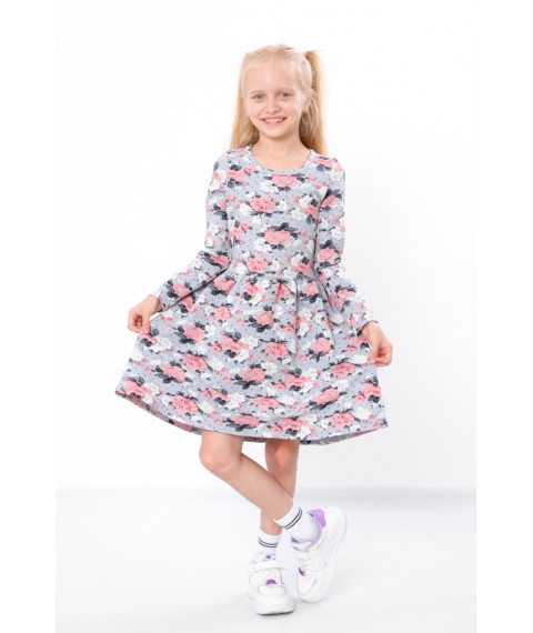 Сукня для дівчинки Носи Своє 134 Сірий (6117-055-v21)