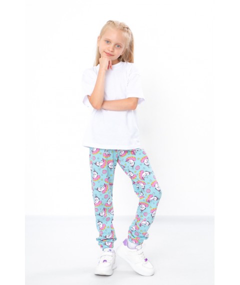 Pants for girls Wear Your Own 122 Pink (6155-055-5-v21)