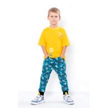 Afghan pants for a boy Wear Your Own 104 Blue (6225-055-v19)