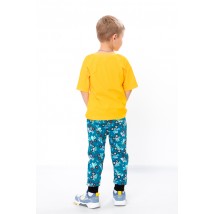 Afghan pants for a boy Wear Your Own 104 Blue (6225-055-v19)