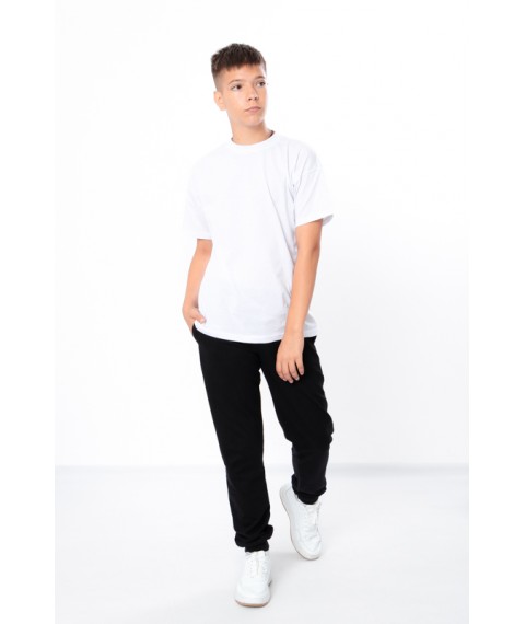 Pants for boys (teens) Wear Your Own 134 Black (6232-057-v2)