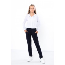 Pants for girls with arrows (teens) Wear Your Own 134 Blue (6247-057-v2)