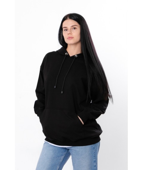 Women's hoodie (oversize) Wear Your Own S/172 Black (3373-057-v3)