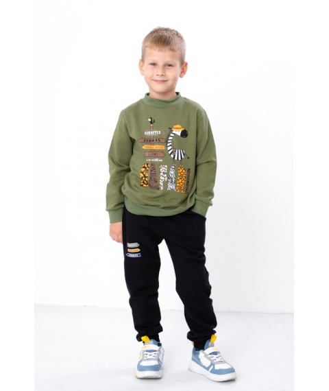 Костюм для хлопчика "BOY" Носи Своє 128 Хакі (6063-023-33-4-v45)