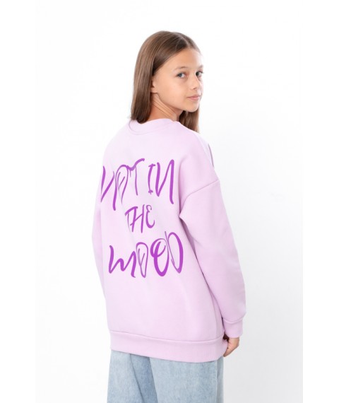 Sweatshirt for girls Wear Your Own 128 Pink (6393-025-33-2-v26)