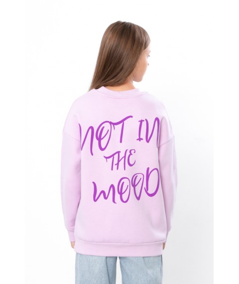 Sweatshirt for girls Wear Your Own 128 Pink (6393-025-33-2-v26)