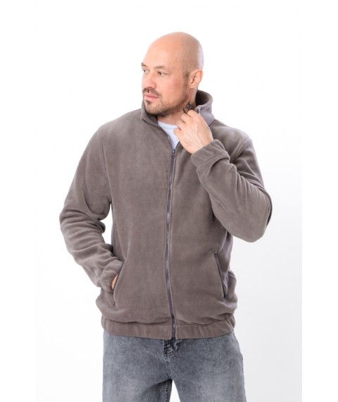Fleece jacket for men Wear Your Own 54 Black (8310-027-v11)