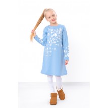 Dress for a girl Wear Your Own 128 Blue (6004-v2)