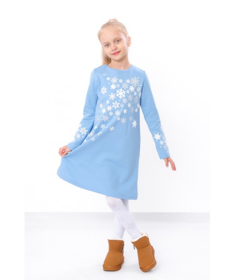 Dress for a girl Wear Your Own 128 Blue (6004-v2)