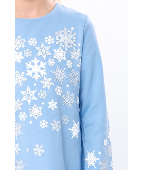 Dress for a girl Wear Your Own 128 Blue (6004-v2)
