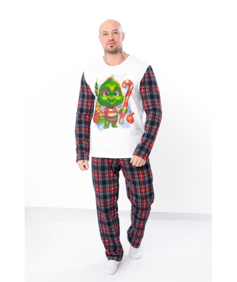 Men's pajamas "Family look" Wear Your Own 46 Red (8625-F-3-v1)