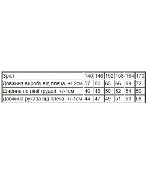 Сорочка для підлітків Носи Своє 152 Сірий (6417-045-v11)