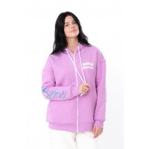 Zip-худі для жінок (оверсайз) Носи Своє M/175 Бузковий (3357-025-33-v3)
