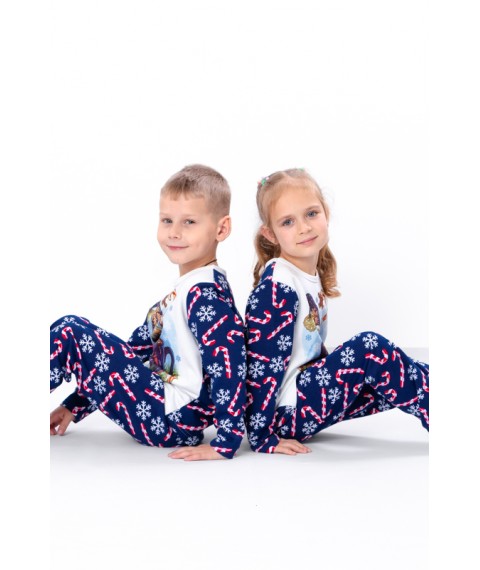 Піжама дитяча "Family look" Носи Своє 152 Синій (6076-1-v23)