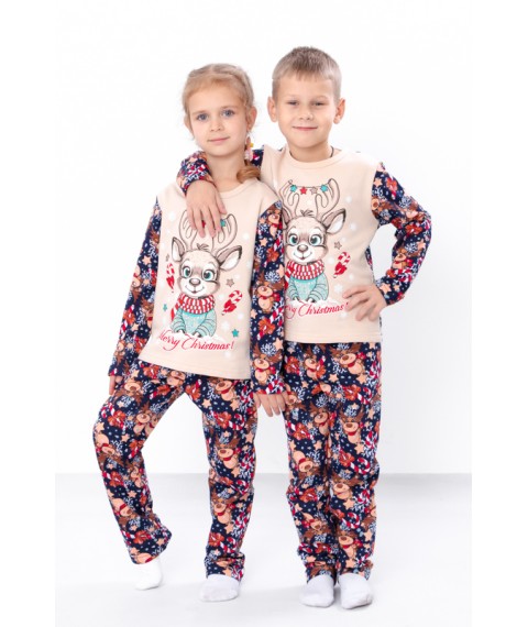 Піжама дитяча "Family look" Носи Своє 140 Персиковий (6076-F-4-v14)