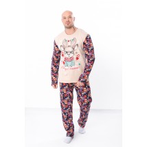 Піжама чоловіча "Family look" Носи Своє 50 Персиковий (8625-F-4-v5)