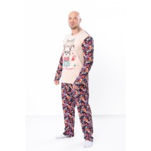 Піжама чоловіча "Family look" Носи Своє 50 Персиковий (8625-F-4-v5)