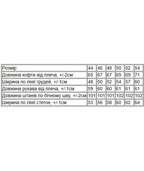 Піжама жіноча, 52р. Носи Своє 52 Рожевий (8240-024-33-of)