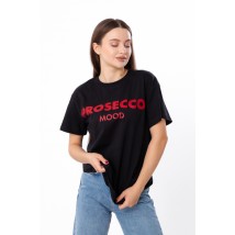 Футболка жіноча Носи Своє 44 Чорний (8384-001-33-v23)