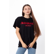 Футболка жіноча Носи Своє 44 Чорний (8384-001-33-v23)