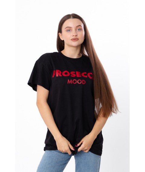 Футболка жіноча Носи Своє 44 Чорний (8384-001-33-v23)