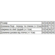 Боді-гольф жіночий Носи Своє 48 Чорний (8082-036-of)