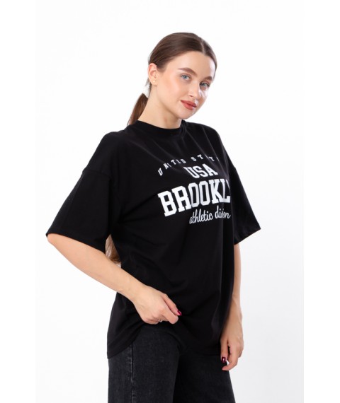 Футболка жіноча (оверсайз) Носи Своє 42 Чорний (8393-036-33-v0)