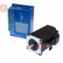 Hybrid stepper motor with encoder and driver 57HSE2N