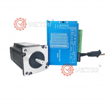 Hybrid stepper motor with encoder and driver 86HSE12N-BC38 12Nm