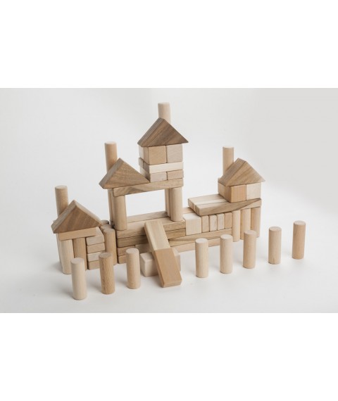 Wooden blocks small set