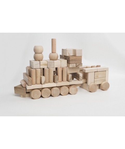 Wooden blocks big set